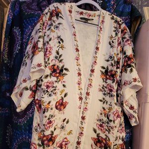 Most beautiful kimono. Very nice colors white house black market  fine quality